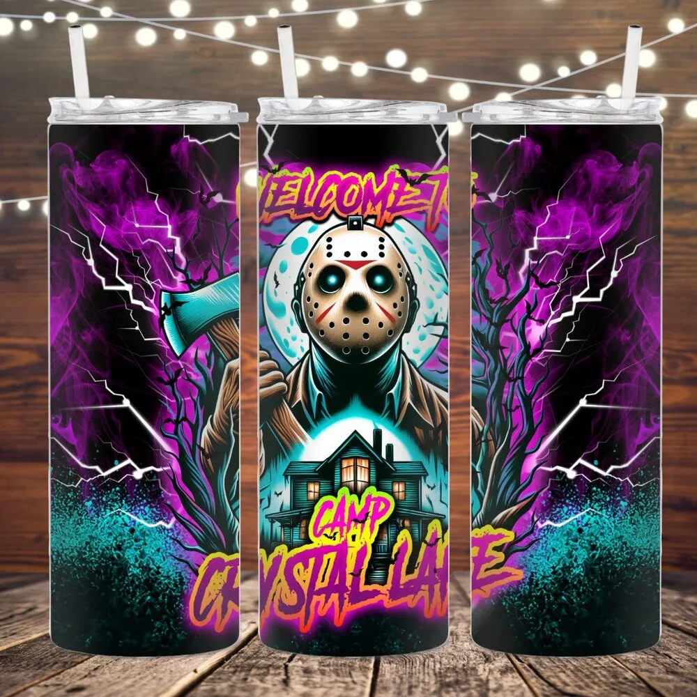 Welcome to Camp Crystal Lake Metal Insulated - Picture 1 of 1
